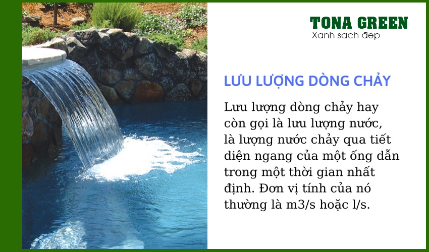Cách tính lưu lượng nước chảy qua ống tròn